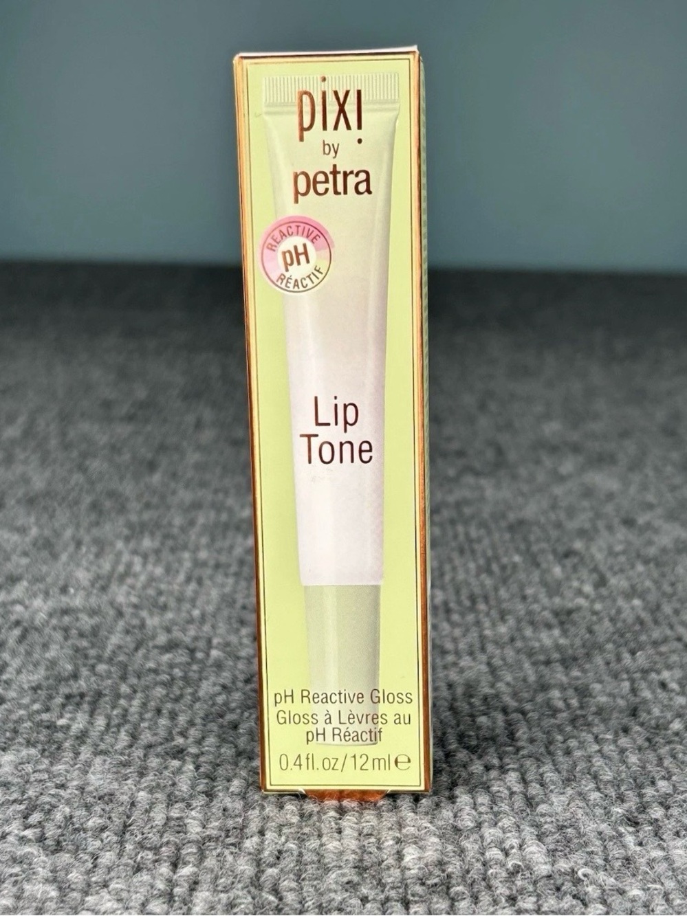 Pixi By Petra Lip Tone Snow Pearl PH Reactive Gloss 0.4 fl.oz/12ml - NIB Shine
